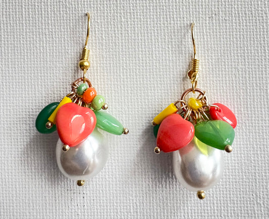 Orecchini "Frutti Estivi"